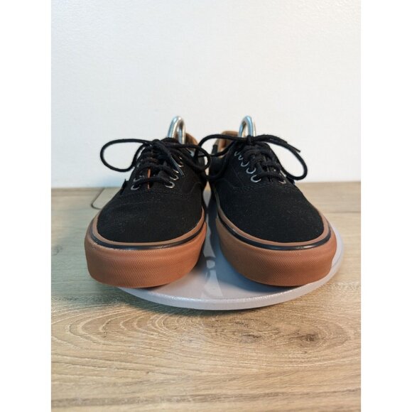 VANS ERA 59 (CANVAS GUM) BLACK/GUM MEN  Sz Men 10 Casual Classic Sneakers Shoes - Picture 2 of 10
